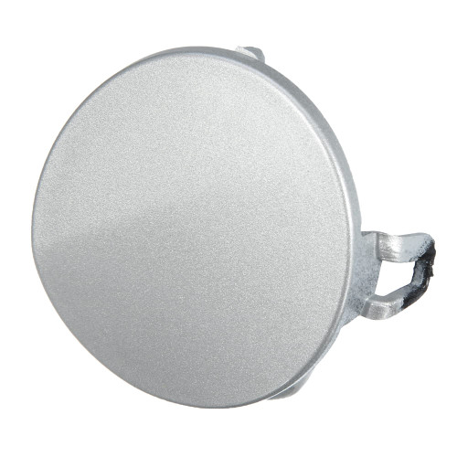 X AUTOHAUX Front Bumper Tow Hook Cover Car Towing Hook Eye Hole Cover Replacement 51117207299 for BMW 3 Series E90 E91 2009-2012 Silver Tone