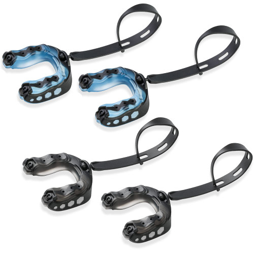4Pack Football Mouth Guard with Strap, Upgrade Soft Youth Mouth Guard Football Mouthpiece, Professional Mouth Guard Sports for Boxing, MMA, Hockey, Rugby, Basketball for Adult and Youth