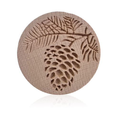Wooden Cookie Mold Carved Wooden Cookie Stamp Pine Cones Cookie Stamp Mould Press Biscuit Mold 3D Wooden Baking Mold Embossing Craft Decorating Baking Tool Wooden Cookie Mold Carved Wooden Cookie Stamp Pine Cones Cookie Stamp Mould Press Biscuit Mold 3D Wooden Baking Mold Embossing Craft Decorating Baking Tool