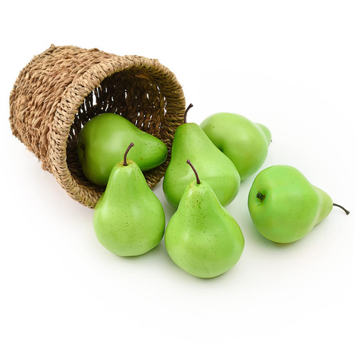 LUEYAO Artificial Pear Fake Pears Artificial Lifelike Fruit Fake Fruit Model Home House Kitchen Party Decoration Photography Props( 6pcs Green) LUEYAO Artificial Pear Fake Pears Artificial Lifelike Fruit Fake Fruit Model Home House Kitchen Party Decoration Photography Props( 6pcs Green)