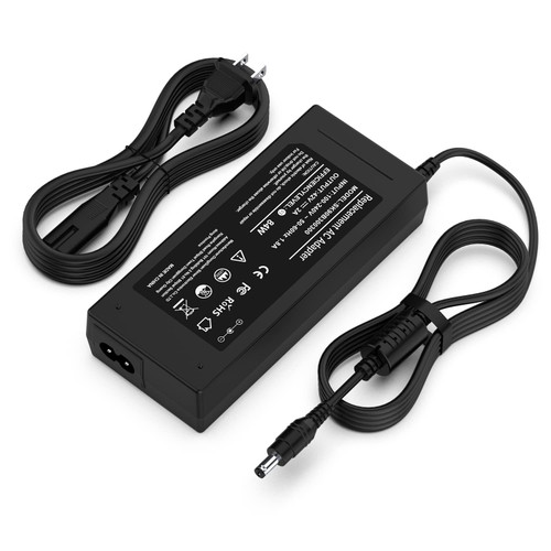42V Charger 1 Prong for 36V Electric Scooter Lithium Battery, Fast Smart Replacement for All Brands 36 Volt Electrical Scooter Bike