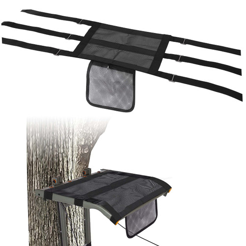 Universal Lightweight Tree Stand Seat Replacement with a Pocket, 16 X12- Adjustable Fits All Brand's Treestand Seat- Tree Deer Stand Accessories for Hunting, Ladder Stands, Lock ON Tree Stands