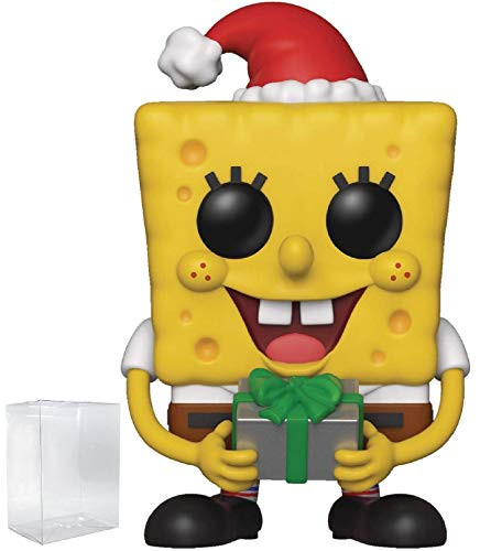 Funko Pop! Animation: Spongebob Squarepants - Holiday Spongebob Vinyl Figure (Includes Pop Box Protector Case)
