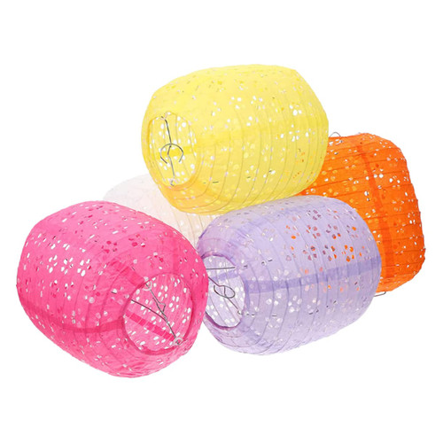 5pcs Paper Lantern Chinese Lanterns Outdoor Lantern Out Door Decor Hanging Paper Lanterns New Years Lanterns Japanese Sushi Lantern Paper Lanterns Party Decorations Party Lantern