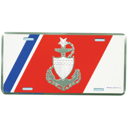 Honor Country USCG Senior Chief License Plate Honor Country USCG Senior Chief License Plate