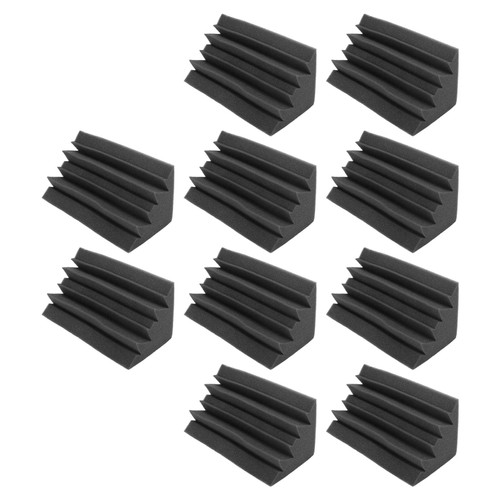 Acoustic Foam, 10Pcs Acoustic Foam Acoustic Dampening Panels Sound Absorption Foam Noise Pollution Reducing Polyurethane Panel, Acoustical Treatments