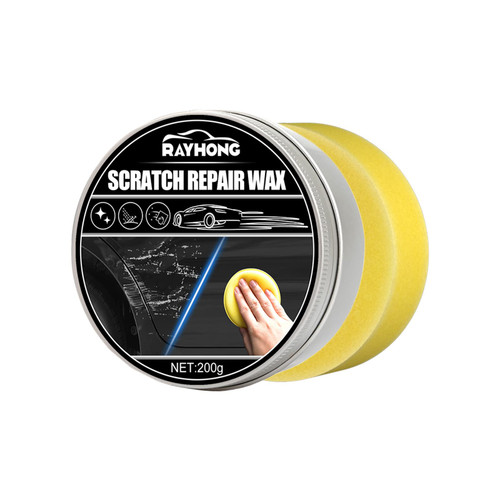 1pcs Car Scratch Repair Wax Polishing and Paint Repair Wax Cleaning Repair - Remove Deep Scratches Stains - Cleans and Restores - Restores Shine to Dull Finishes - Black