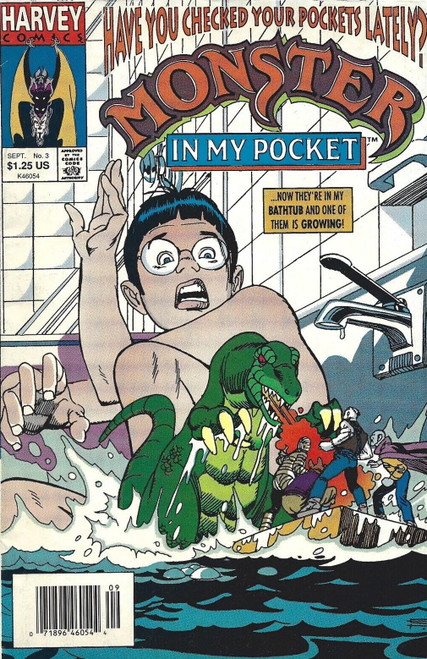 Monster in My Pocket #3 (Newsstand) FN ; Harvey comic book | All Ages