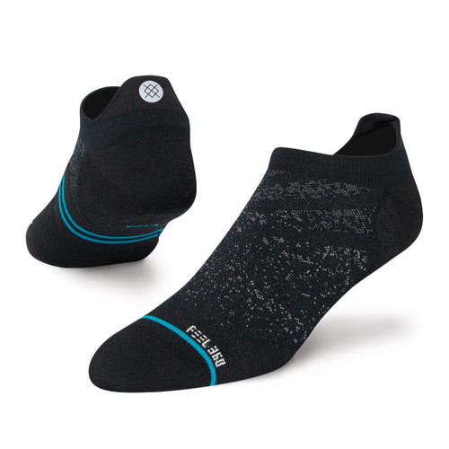Stance Run Ul Tab Socks (Small, Black)