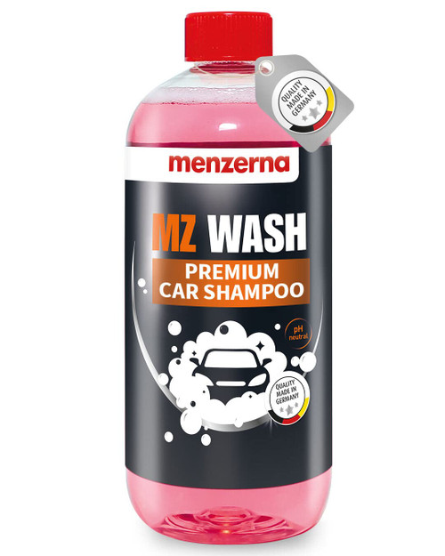 menzerna "MZ Wash" I Car Wash 1 Quart I Premium Car Shampoo to Remove Dust, Dirt and Grime I Car Soap to Prep for Buffing & Polishing Compounds I Quick Dry and High Shine Finish I with a Tropical Scent