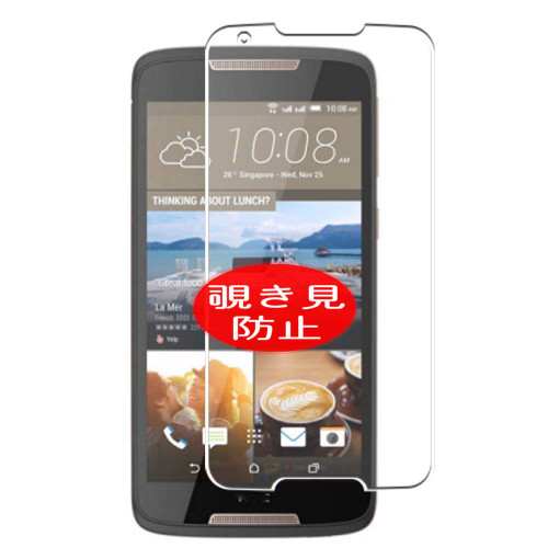 Synvy Privacy Screen Protector, Compatible with HTC Desire 828 Anti Spy Film Protectors [Not Tempered Glass]