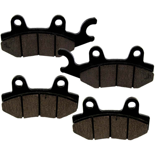 Caltric Brake Pads Compatible with Suzuki 300 Ltf300 Lt-F300 Fk2 King Quad 2002 Front Brakes