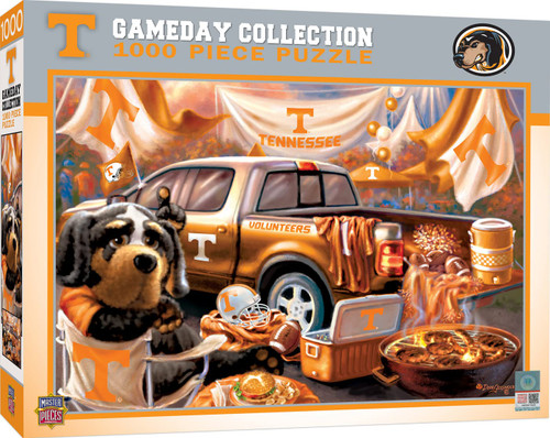 MasterPieces 1000 Piece Jigsaw Puzzle for Adults - NCAA Tennessee Volunteers Gameday - 19.25"x26.75" MasterPieces 1000 Piece Jigsaw Puzzle for Adults - NCAA Tennessee Volunteers Gameday - 19.25"x26.75"