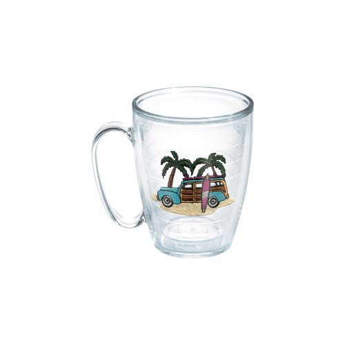 Tervis Woodie 15-Ounce Mug, Green, Boxed