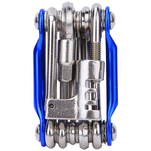 Bicycle Multitool Lightweight,plplaaoo Bicycle Multitool,Mountain Bike Repair Tool Kit,11 in 1 Multifunctional Bike Repair Tools Set with T25 Chain Cutter Cycling Equipment for Mount