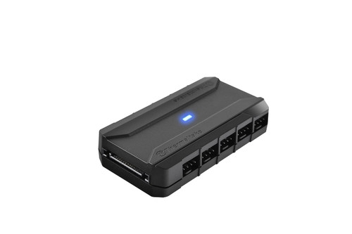 Thermaltake 212159 Accessory Ac-023-an1nan-a1 Commander Fp 10 Port Hub For Pwm Fans Retail