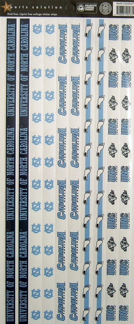Sports Solution North Carolina Tarheel Border Stickers