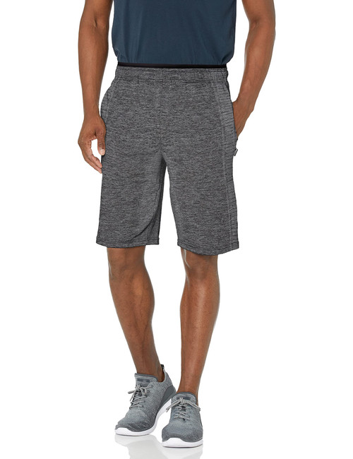 Jockey Men's Active Quick Dry Short, Marled Gray FLOURITE-01855, Small