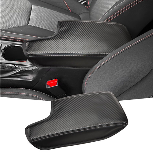POSAID for Subaru Crosstrek Console Cover 2018-2023, Center Armrest Cover for Impreza 2017-2023, Leather armrest Lid Cover, Arm Rest Box Protector Cover with Carbon Fiber Texture POSAID for Subaru Crosstrek Console Cover 2018-2023, Center Armrest Cover for Impreza 2017-2023, Leather armrest Lid Cover, Arm Rest Box Protector Cover with Carbon Fiber Texture