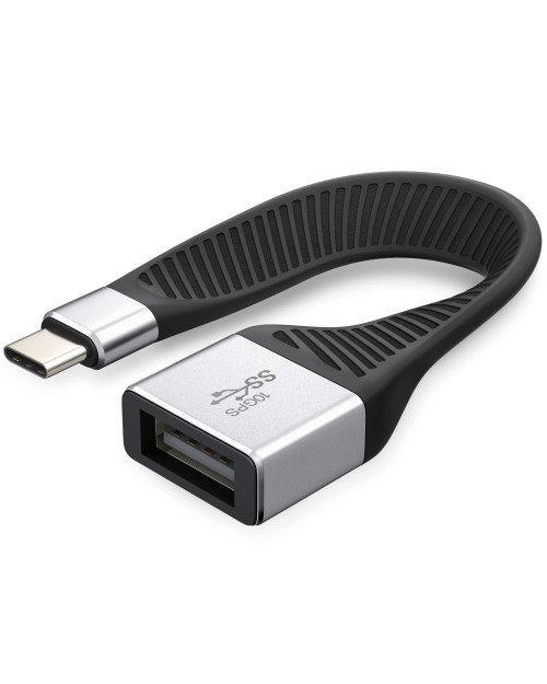 USB C to USB Adapter, LamToon USB 3.2 10Gbps Data Sync OTG Technology USB C Male to USB A Female Cable USB C to USB Adapter Compatible with MacBook Pro/iPad Mini/M1 Air/iPad Pro, Galaxy S20 S20+