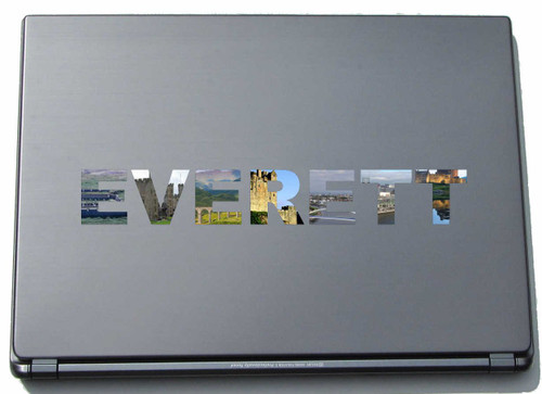 Everett Laptop Sticker Laptop Skin 210 mm with sights Everett Laptop Sticker Laptop Skin 210 mm with sights