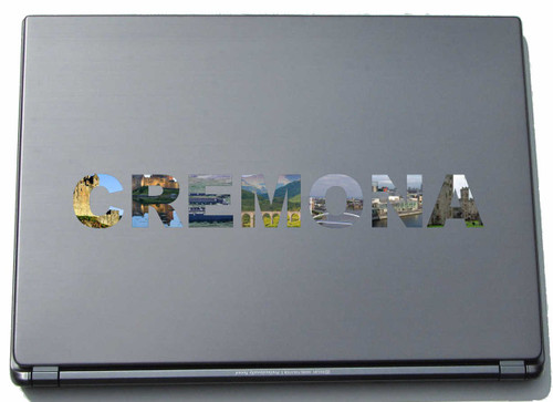 Cremona Laptop Sticker Laptop Skin 210 mm with sights Cremona Laptop Sticker Laptop Skin 210 mm with sights