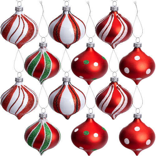 12 Pcs Christmas Peppermint Candy Ornaments- 2.3 Inch Candy Balls Hanging Ornaments- Christmas Candy Cane Balls Decoration for Christmas Tree Party Home Decor 12 Pcs Christmas Peppermint Candy Ornaments- 2.3 Inch Candy Balls Hanging Ornaments- Christmas Candy Cane Balls Decoration for Christmas Tree Party Home Decor