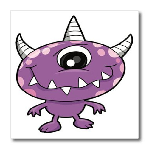 3dRose ht_102295_1 Cute Purple People Eater Monster Cartoon Character-Iron on Heat Transfer for White Material, 8 by 8-Inch 3dRose ht_102295_1 Cute Purple People Eater Monster Cartoon Character-Iron on Heat Transfer for White Material, 8 by 8-Inch