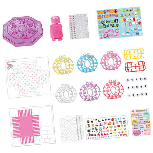 FRCOLOR Nails DIY Activity Kit 1 Set Nail Art Girls Nail Art Nail Art Set for Girls Nail Polish Set Nail Polish Makeup Sets Nail Manicure Kit Girls Fake Nail Set Gift Nail Polish Kit FRCOLOR Nails DIY Activity Kit 1 Set Nail Art Girls Nail Art Nail Art Set for Girls Nail Polish Set Nail Polish Makeup Sets Nail Manicure Kit Girls Fake Nail Set Gift Nail Polish Kit