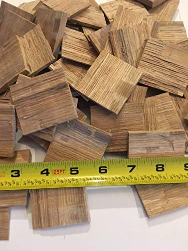 American White Oak Chips, Use As Is Or Toast Or Char, Four Ounce Order.