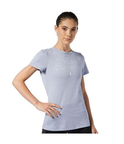 Reebok Today Counts Tee, Denim Dust, X-Small
