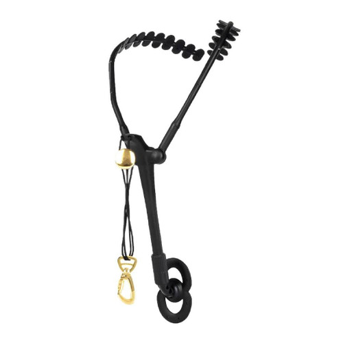 Sax Neck Strap Hook Aluminum Metal Sax Holder Comfortable Saxophone Shoulder Harness For Alto Soprano Sax Black Lightweight Saxophone Strap