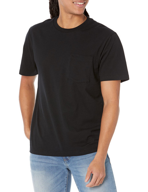 GAP Mens Pocket Tee T Shirt, True Black, Small US