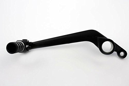 XKH- Motorcycle Black High Tensile Strength Aluminum Folding Rear Brake Pedal Foot Lever Compatible with YZF R1 2004-2006 [B00Y7C4R9M]