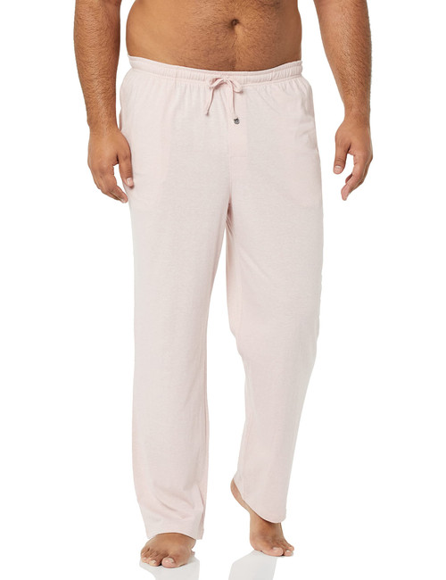 Amazon Essentials Men's Knit Pajama Pant, Dusty Pink, XX-Large