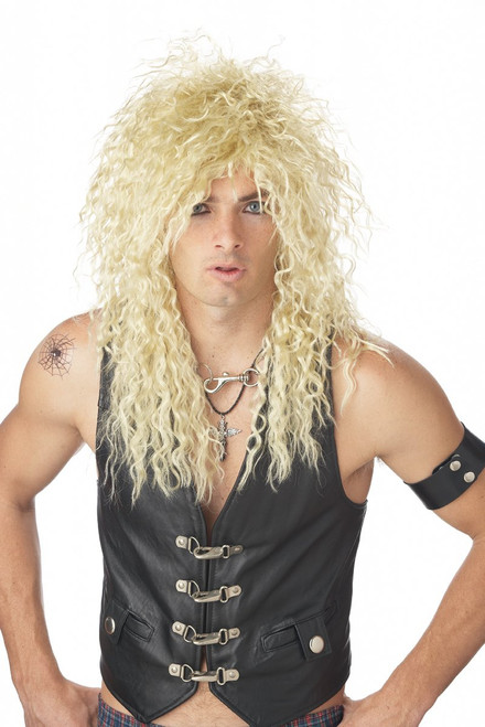 California Costumes Men's Headbanger Wig, Blonde,One Size California Costumes Men's Headbanger Wig, Blonde,One Size