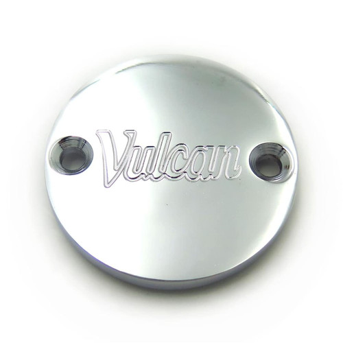 HASkulle Motorcycle Chrome Brake Fluid Reservoir Cap for Kawasaki Vulcan 800 2001-2006 1500 1987-2008, Silver