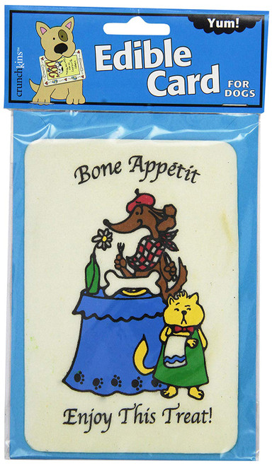 Crunchkins Edible Crunch Card, Bone Appetit