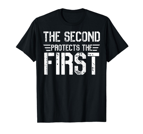 Second Amendment Gun Rights Protect First Amendment Speech T-Shirt