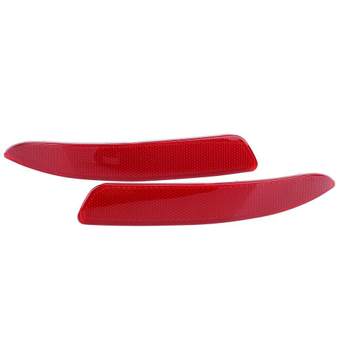 Left & Right Rear Bumper Reflector Left Rear Bumper Reflector Right Rear Bumper Reflector Compitable for E70 X5 2007-2013 63217158949 63217158950