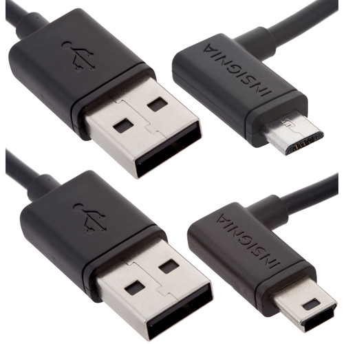 Insignia 4 ft. Mini & Micro USB Cable (NS-GMMC01-C)