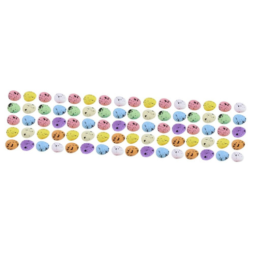 Gadpiparty 800 pcs Easter Foam Eggs Easter eggs Easter egg decorations photo gift desktop decor easter egg pendant photo ornament Small Easter Egg Adorn Imitation Eggs artificial props filler