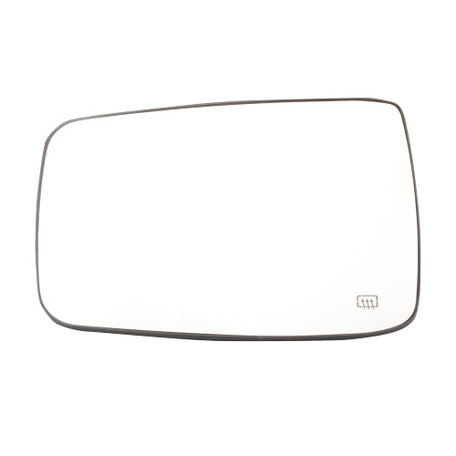 Dasbecan 68050299AA Left Driver Side Heated Mirror Glass Compatible with 2009-2018 Dodge Ram 1500 2500 Glass Replaces 68079363AA Side Mirror With Backing Plate