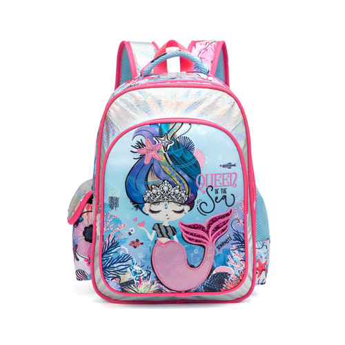 Robhomily Girls Backpack Kids Backpack for Girls Mermaid School Backpack for Preschool Kindergarten Elementary School Lightweight Waterproof