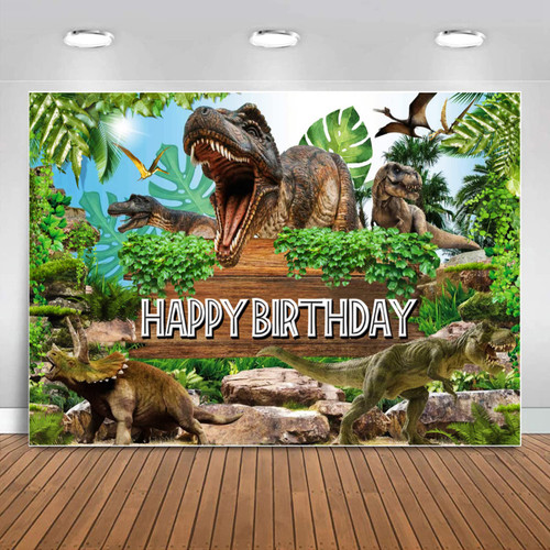 Sensfun Dinosaur Birthday Party Backdrop Dinosaurs World Happy Birthday Banner Photography Background Kids Tropical Jungle Dinosaur Theme Birthday Party Decoration Supplies Photo Booth Backdrops 7x5ft Sensfun Dinosaur Birthday Party Backdrop Dinosaurs World Happy Birthday Banner Photography Background Kids Tropical Jungle Dinosaur Theme Birthday Party Decoration Supplies Photo Booth Backdrops 7x5ft