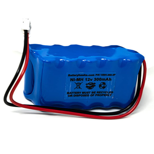 12v 300mAh Ni-MH Battery Pack Replacement for Exit Sign Emergency Light Solar
