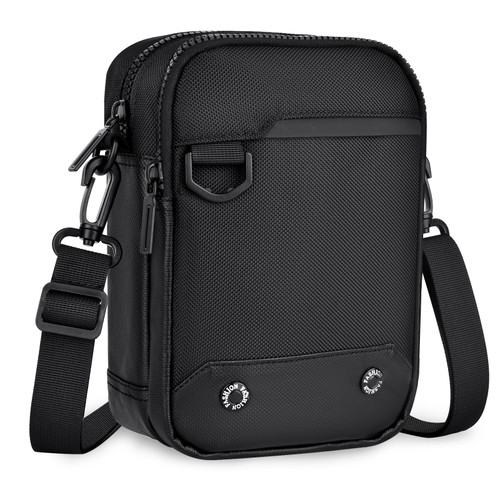TEUEN Waterproof Nylon Crossbody Bag for Men Small Lightweight Side Shoulder Bag Adjustable Sling Messenger Bag Satchel