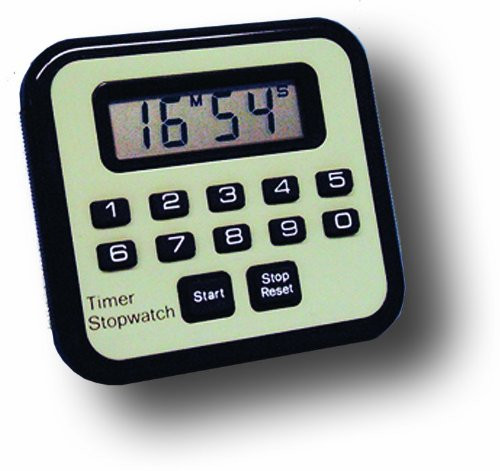 General Tools TI239 Digital Count-Up/Count-Down Timer Stopwatch