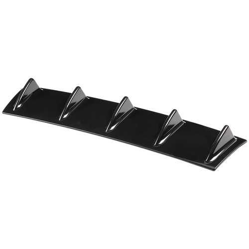 Universal Rear Diffuser,Universal Black Shark Fin Rear Bumper Diffuser For Cars 4Pcs,Universal Car Rear Bumper Chassis Shark Fin Spoiler Wing Lip Diffuser(L) (M)