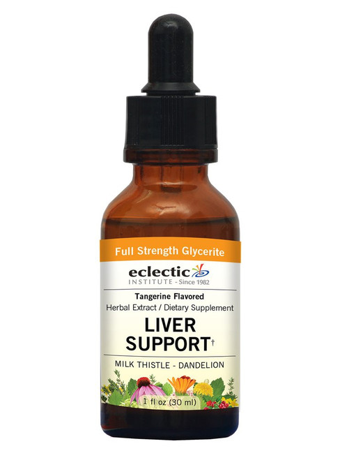 Eclectic Liver Support Tangerine G, Orange, 1 Fluid Ounce